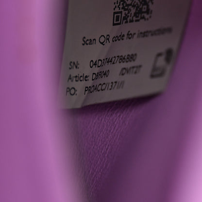 Versace Calfskin Medusa Small Top Handle Handbag Lilac 7 of 17