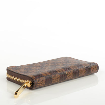 Louis Vuitton Damier Ebene Zippy Compact Wallet 4 of 9