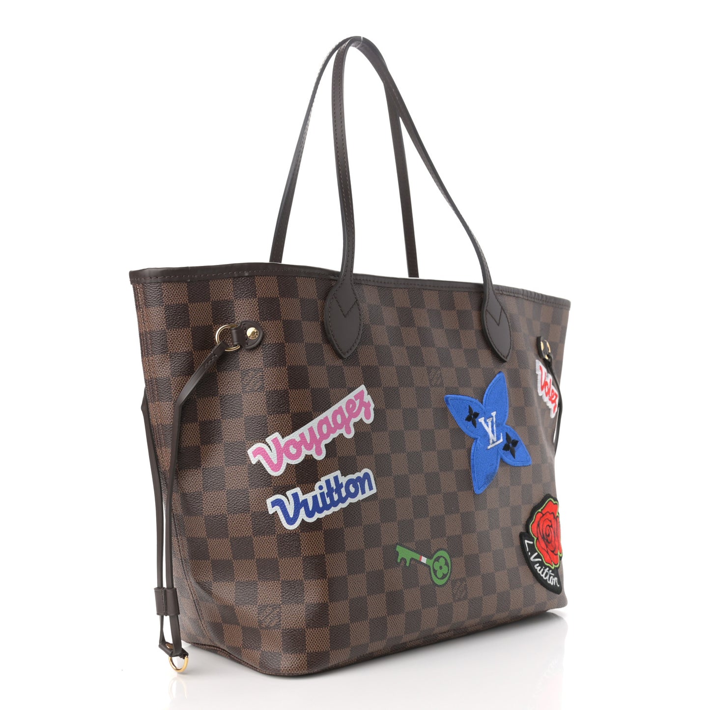 Damier Ebene Travel Stickers Neo Neverfull MM