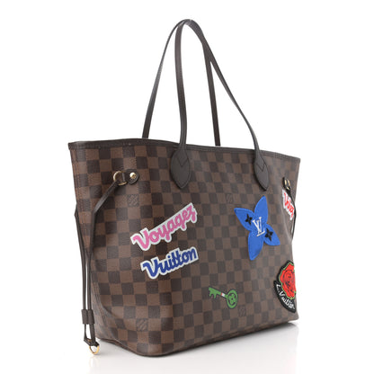 Louis Vuitton Damier Ebene Travel Stickers Neo Neverfull MM 3 of 13