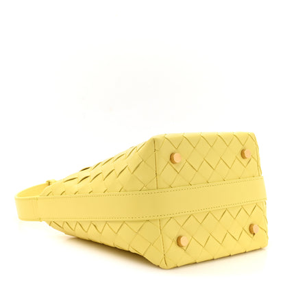 Bottega Veneta Calfskin Nappa Intrecciato Candy Wallace Sherbert 4 of 9