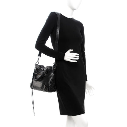 Balenciaga Agneau Classic Hardware Town Black 2 of 11