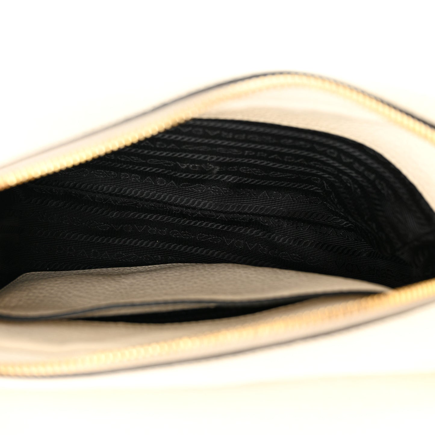 Vitello Phenix Flap Crossbody White