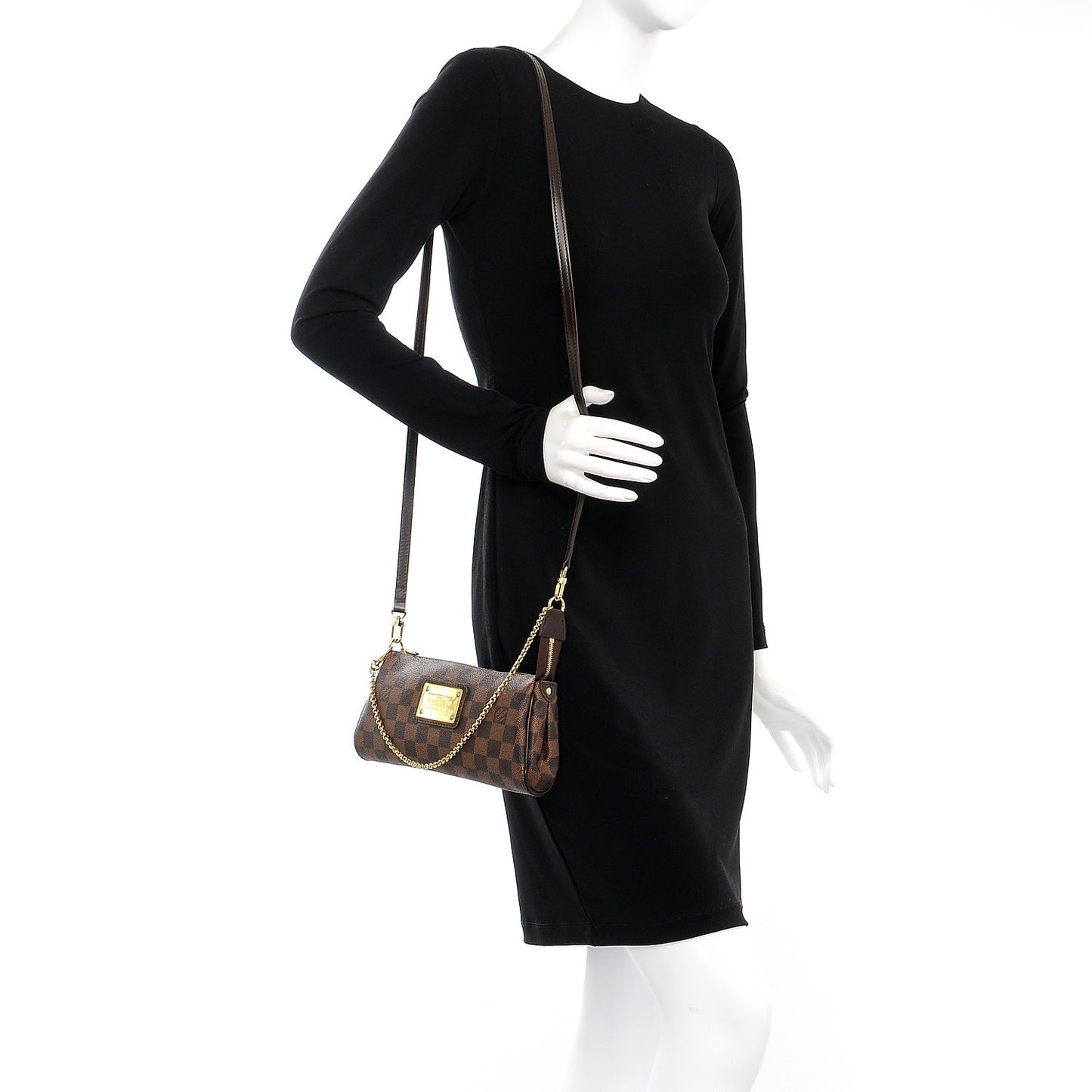 Damier Ebene Eva Clutch