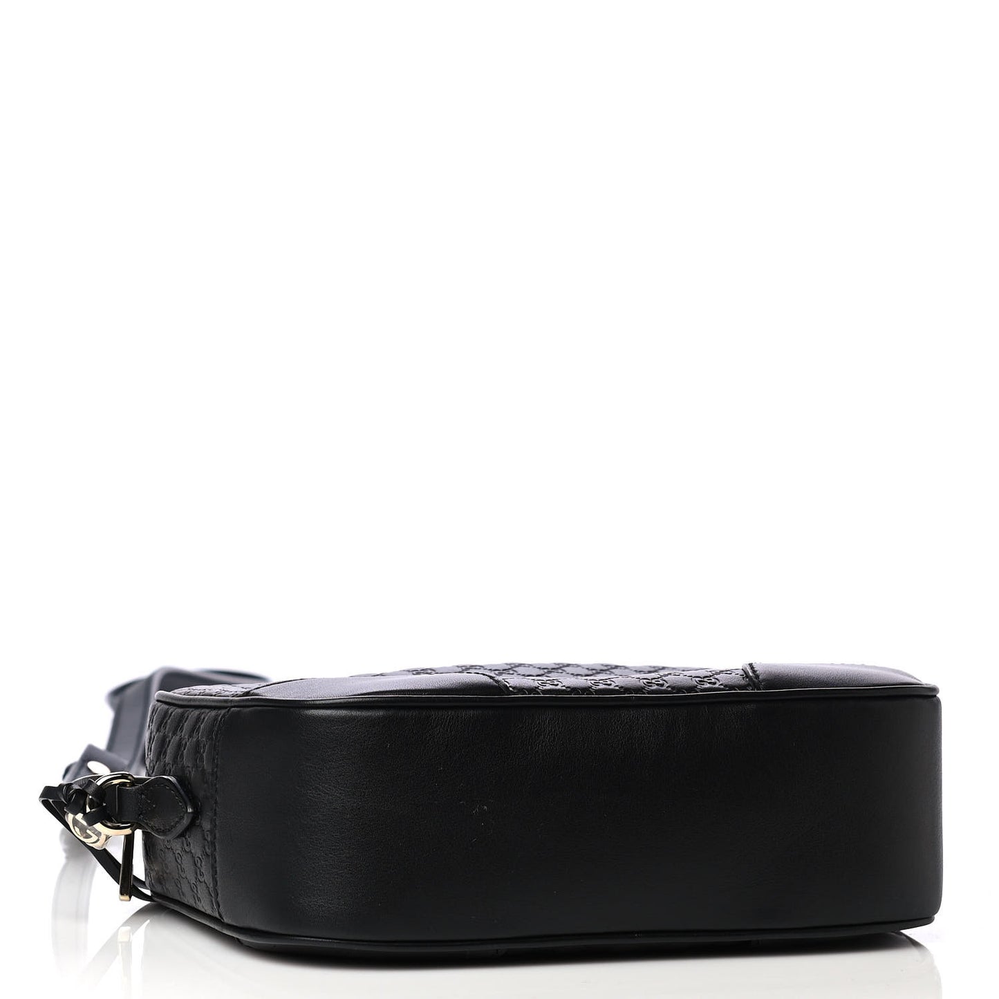 Microguccissima Mini Bree Messenger Bag Black