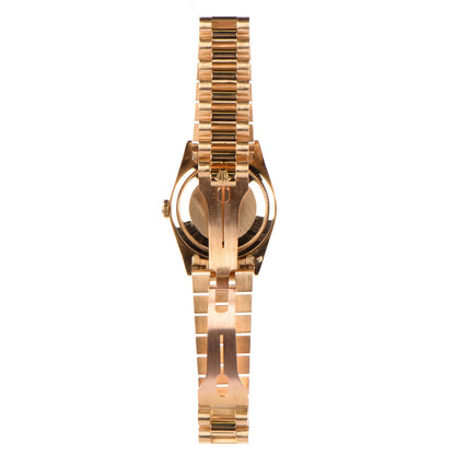 Rolex 18K Yellow Gold Diamond 36mm Oyster Perpetual Day-Date President Watch Champagne 18238 4 of 10