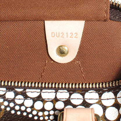Louis Vuitton Monogram Kusama Town Speedy 30 White 7 of 7