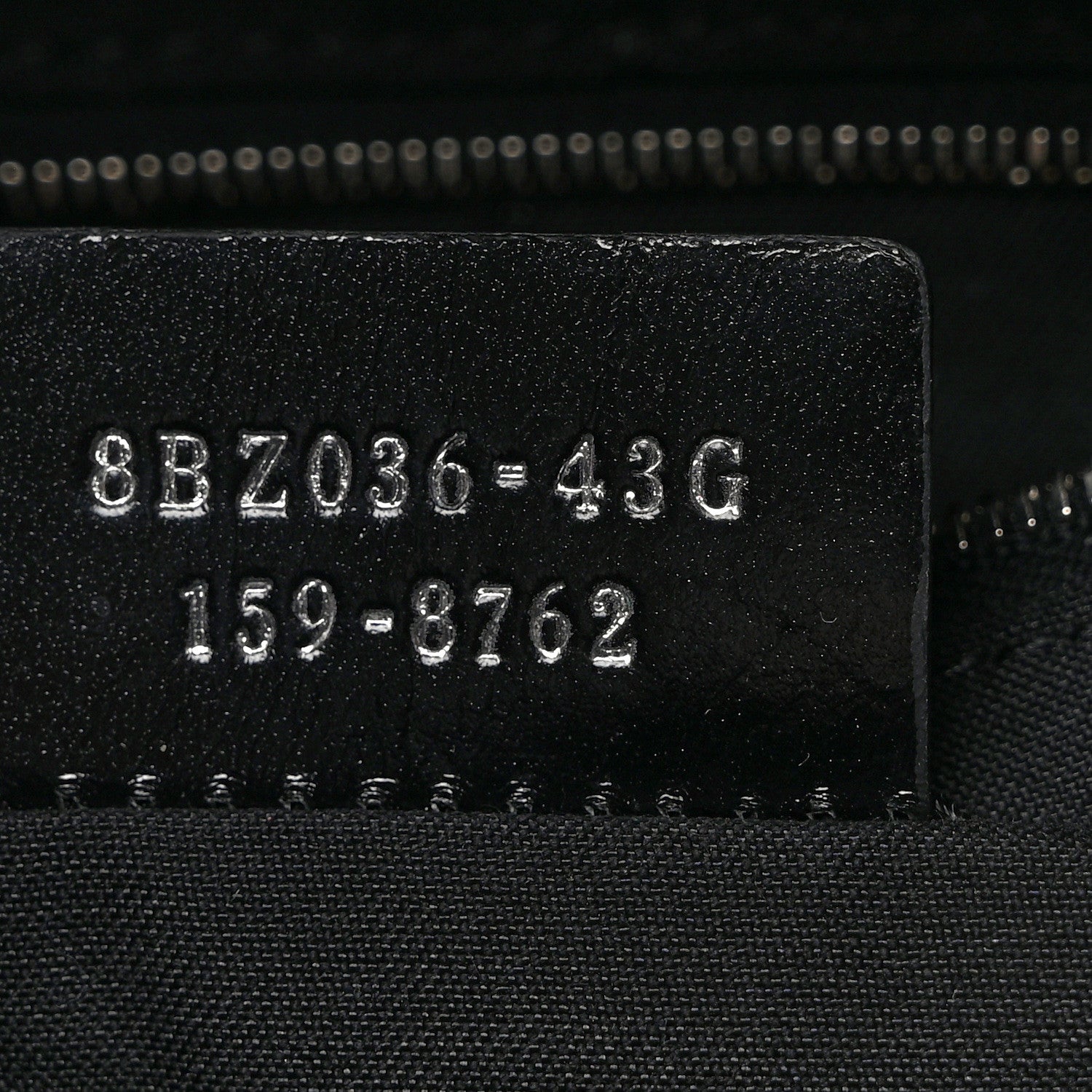 Fendi Vitello Dolce Crystal Croc Tail Mini Backpack Black 7 of 9