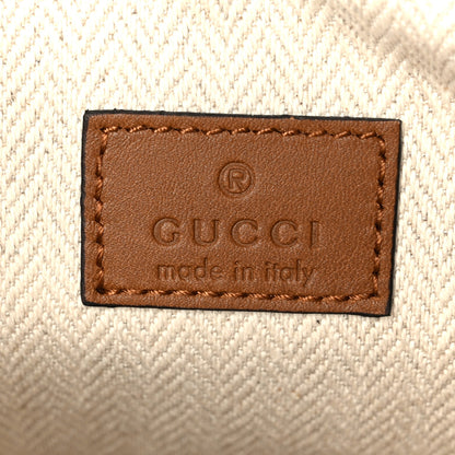 Gucci GG Supreme Monogram Mini Camera Bag Beige Ebony Old Sundial 6 of 11