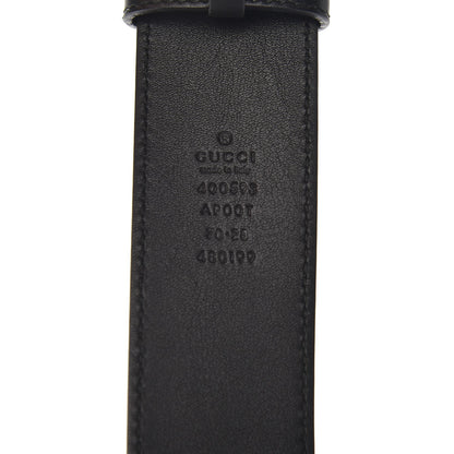 Gucci Calfskin Double G 40mm Belt 70 28 Black 3 of 5
