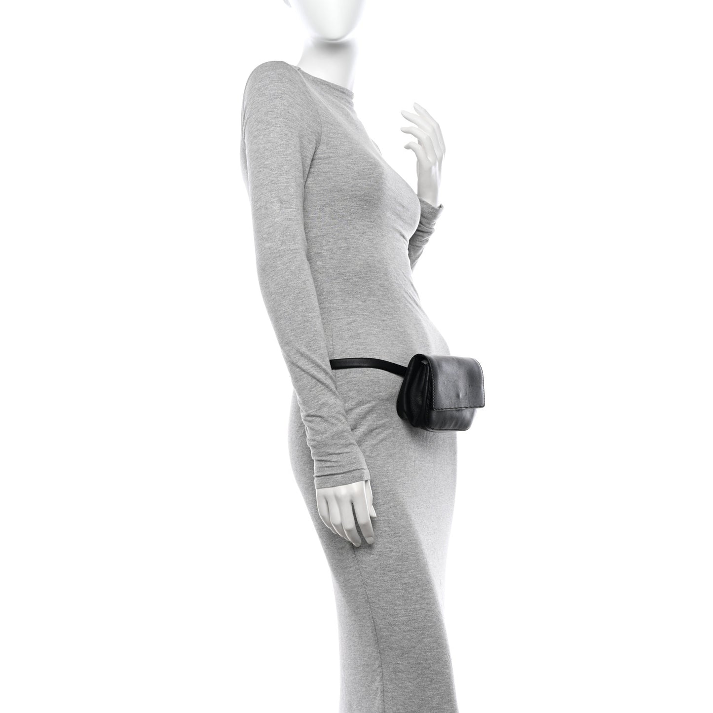 Vitello Small Belt Bag Black