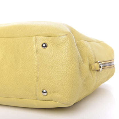 Prada Vitello Daino Satchel Ananas 17 of 17