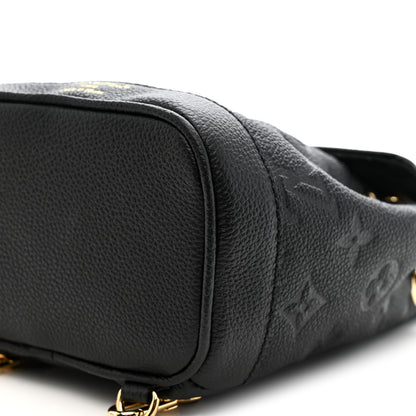 Louis Vuitton Empreinte Nano Noe Backpack Black 8 of 9