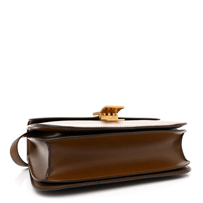 Celine Box Calfskin Medium Classic Box Flap Bag Camel 4 of 11