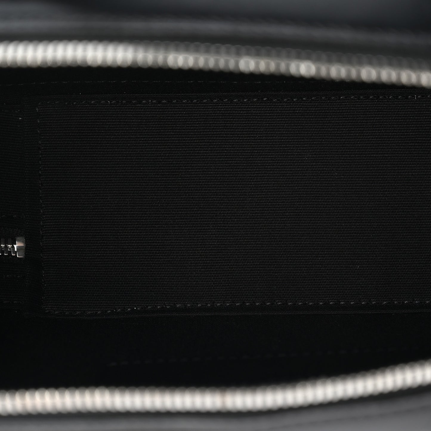Triomphe Canvas Top Handle Messenger Box Black