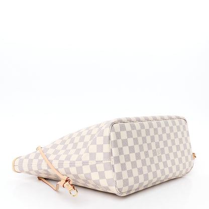 Louis Vuitton Damier Azur Neo Neverfull MM Rose Ballerine 5 of 13