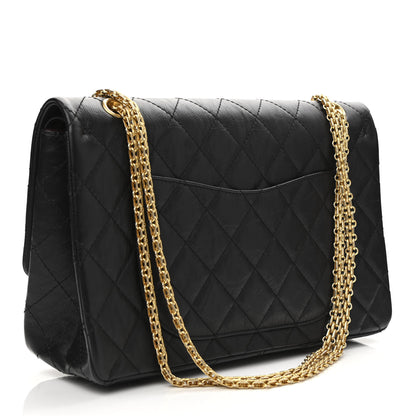 Chanel Aged Calfskin Quilted 2.55 Reissue 227 Flap Black 3 of 11