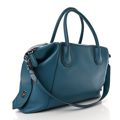 Givenchy Smooth Calfskin Medium Soft Antigona Petrol Blue 3 of 11