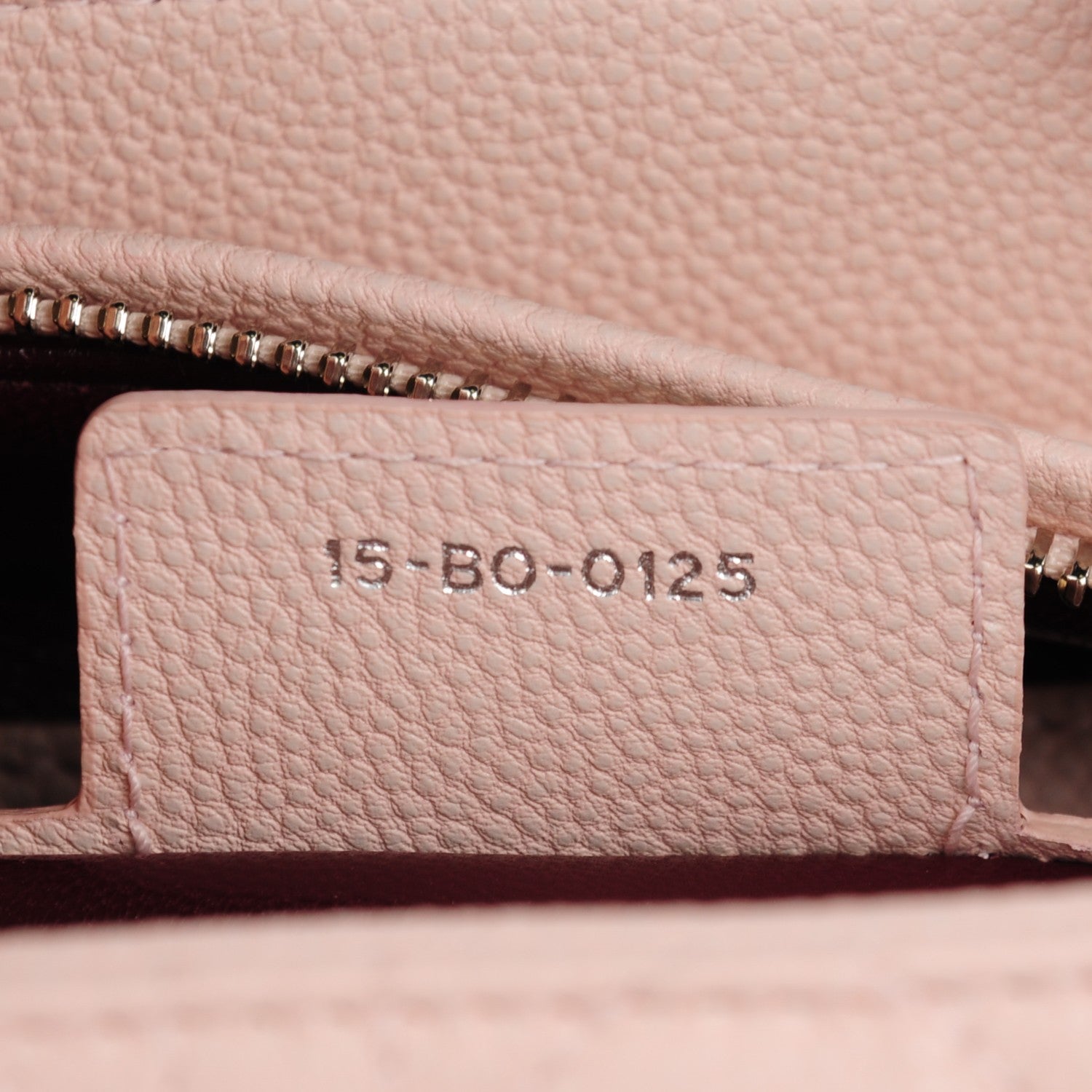 Christian Dior Grained Calfskin Cannage Medium Lady Dior Rose Poudre 7 of 7