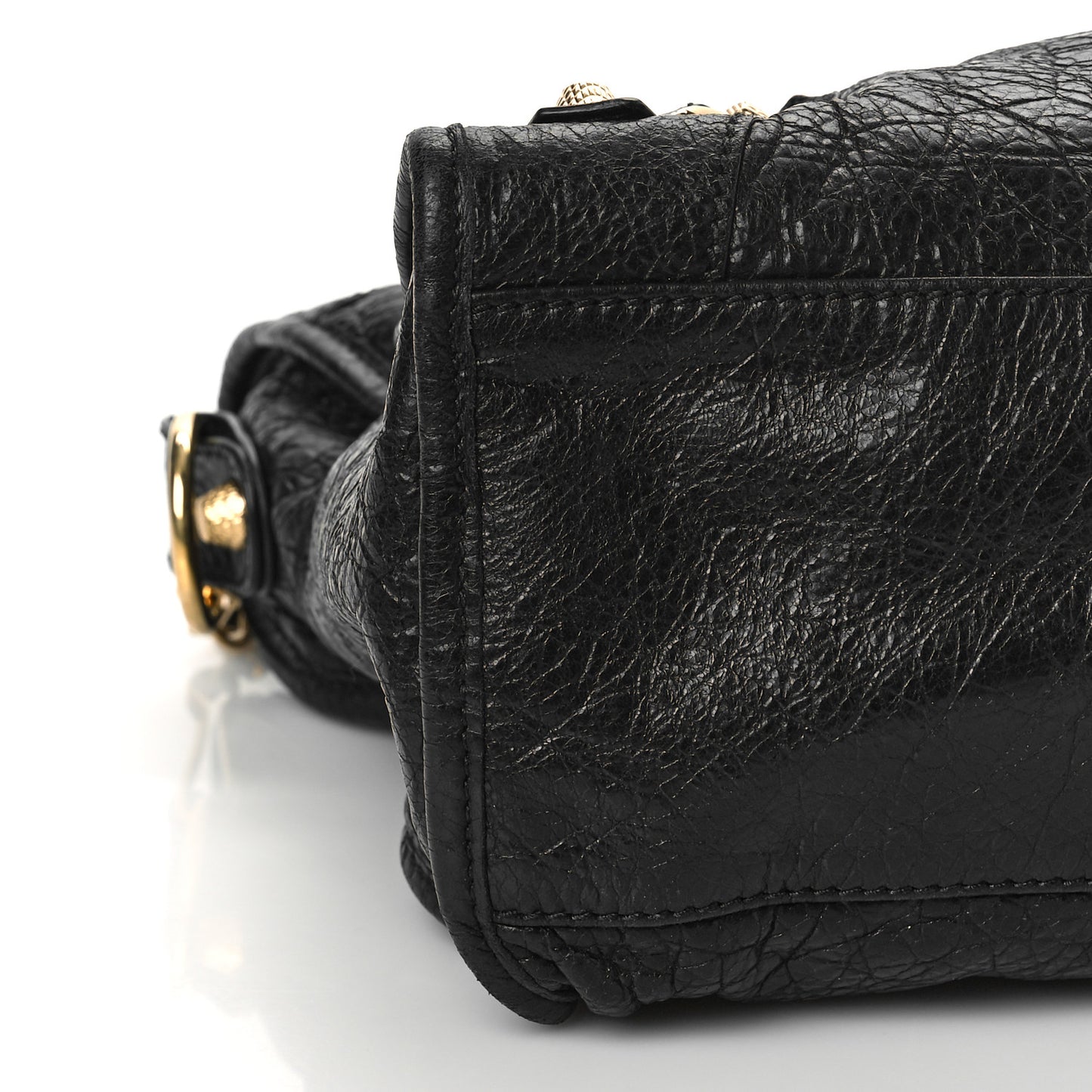 Agneau Giant 12 Gold Hardware City Black