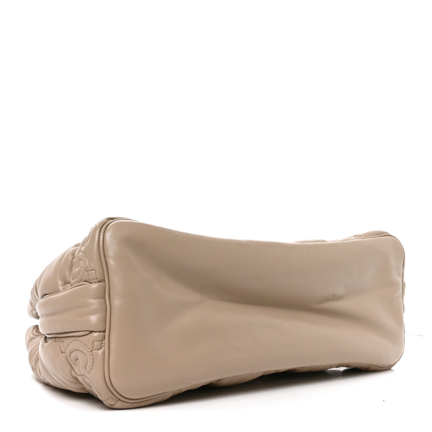 Gucci Calfskin GG Matelasse Large Tote Beige 4 of 10