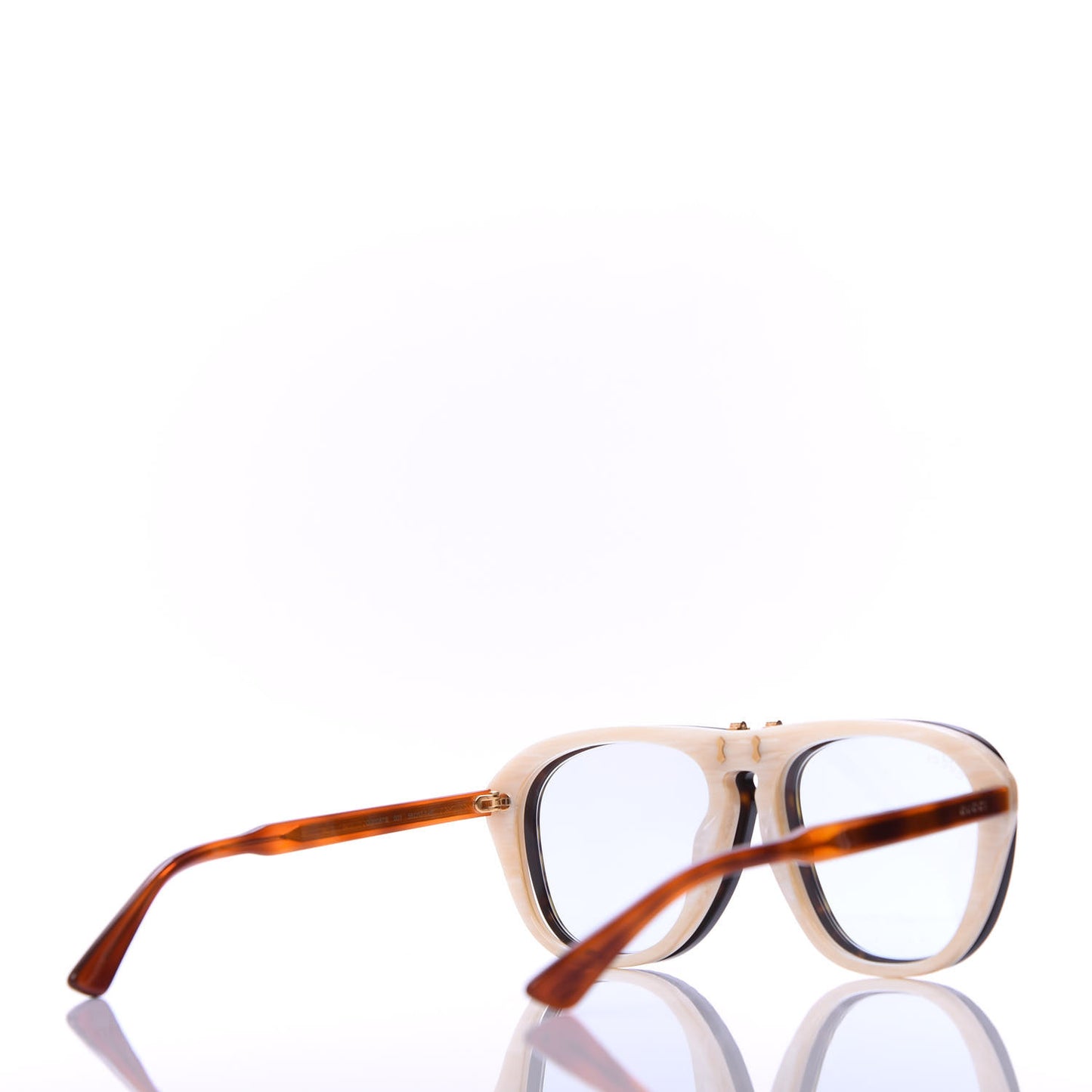 Aviator Flip Up Sunglasses GG0087S Havana