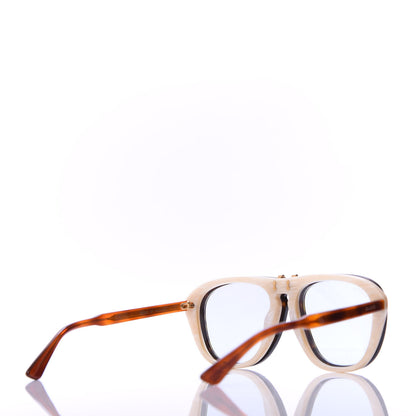 Gucci Aviator Flip Up Sunglasses GG0087S Havana 5 of 9