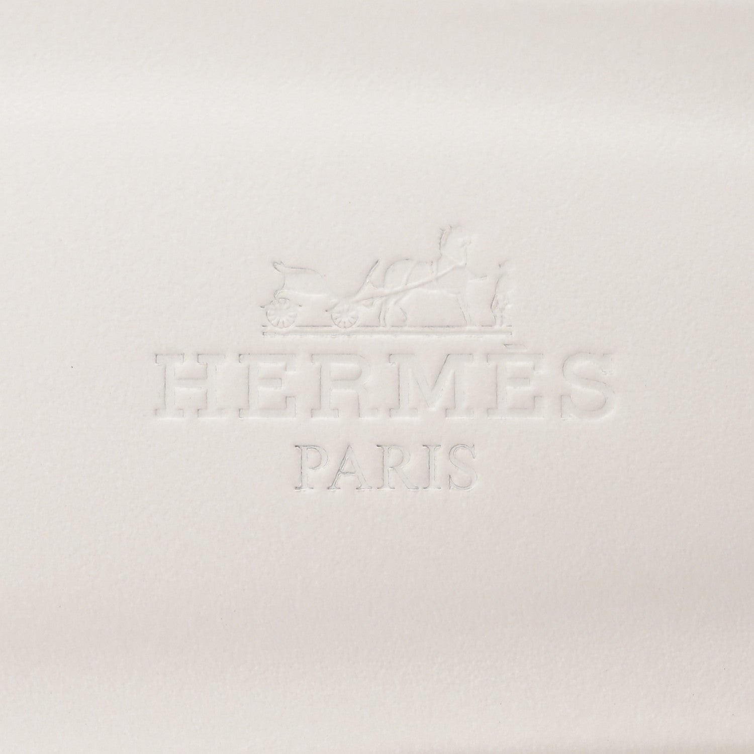 Hermes Box Calfskin Oran Sandals 37 White 8 of 10