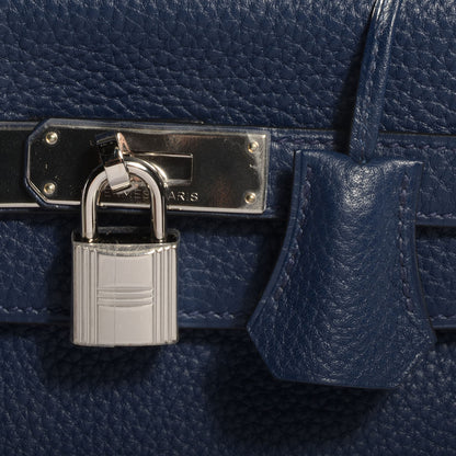 Hermes Taurillon Clemence Kelly Retourne 32 Bleu Saphir 10 of 10
