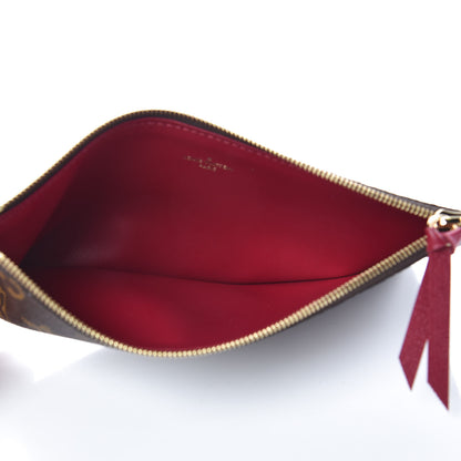 Louis Vuitton Monogram Felicie Chain Wallet Zippered Insert Fuchsia 5 of 6
