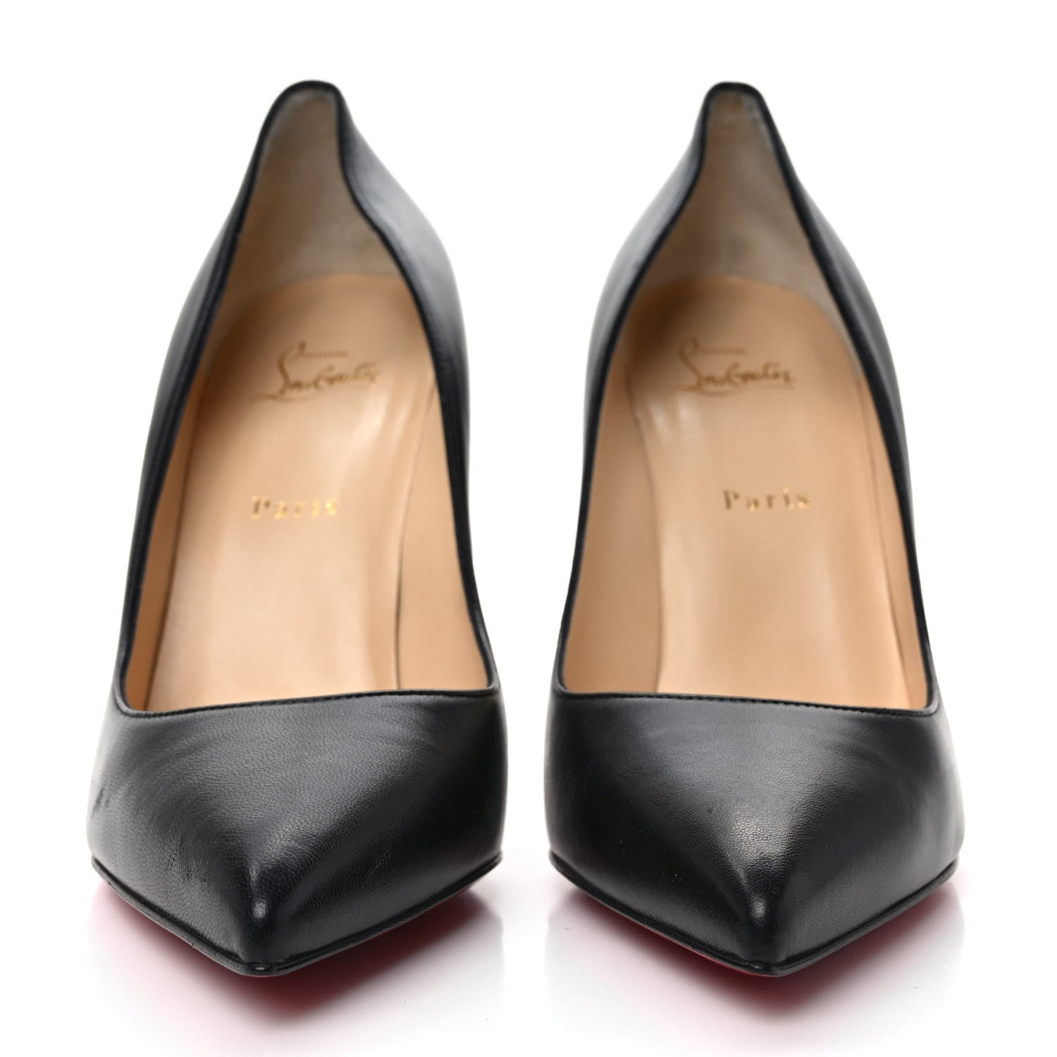 Christian Louboutin Shiny Nappa Pigalle Follies 100 Pumps 41.5 Black 2 of 9