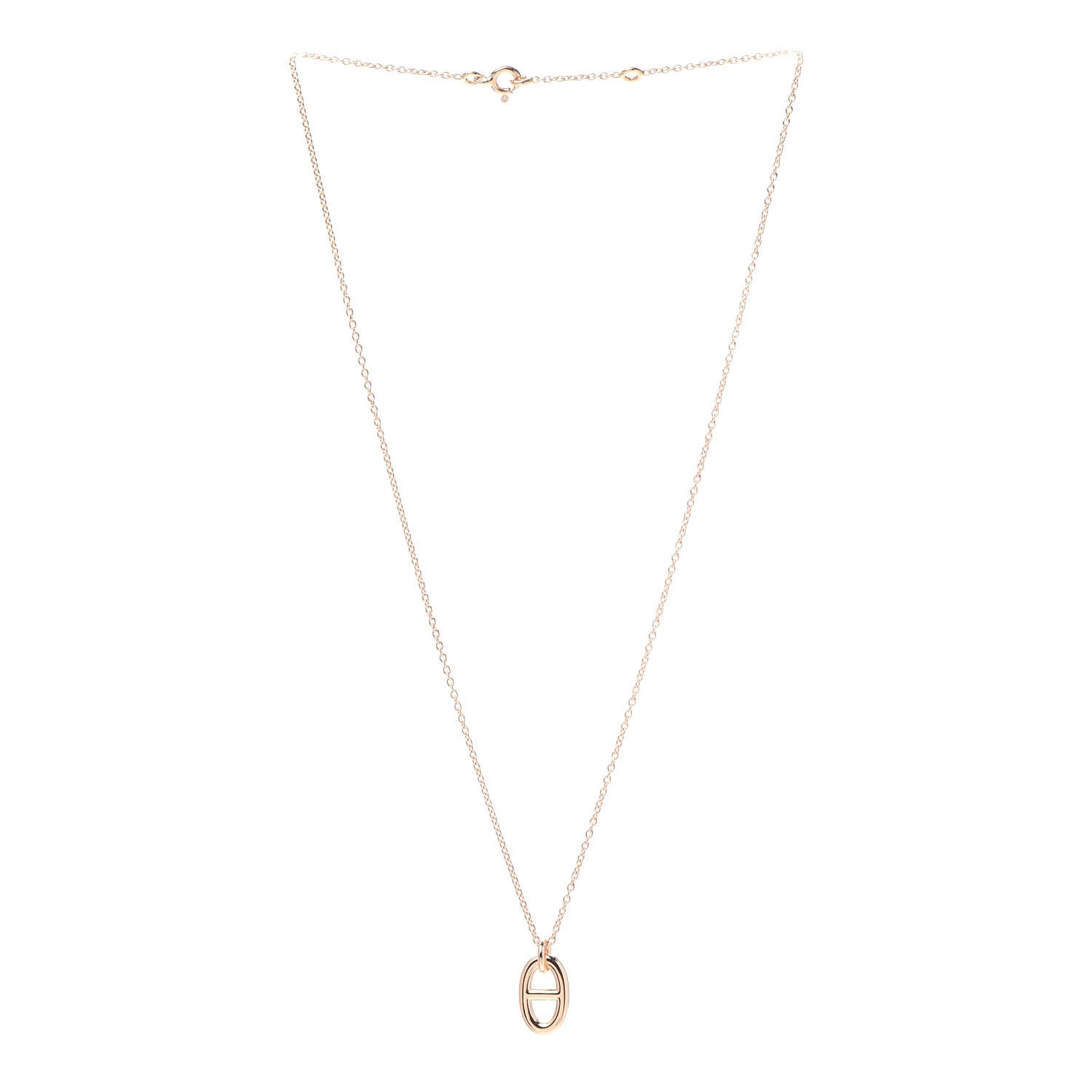 Hermes 18K Rose Gold PM Farandole Pendant Necklace 3 of 6