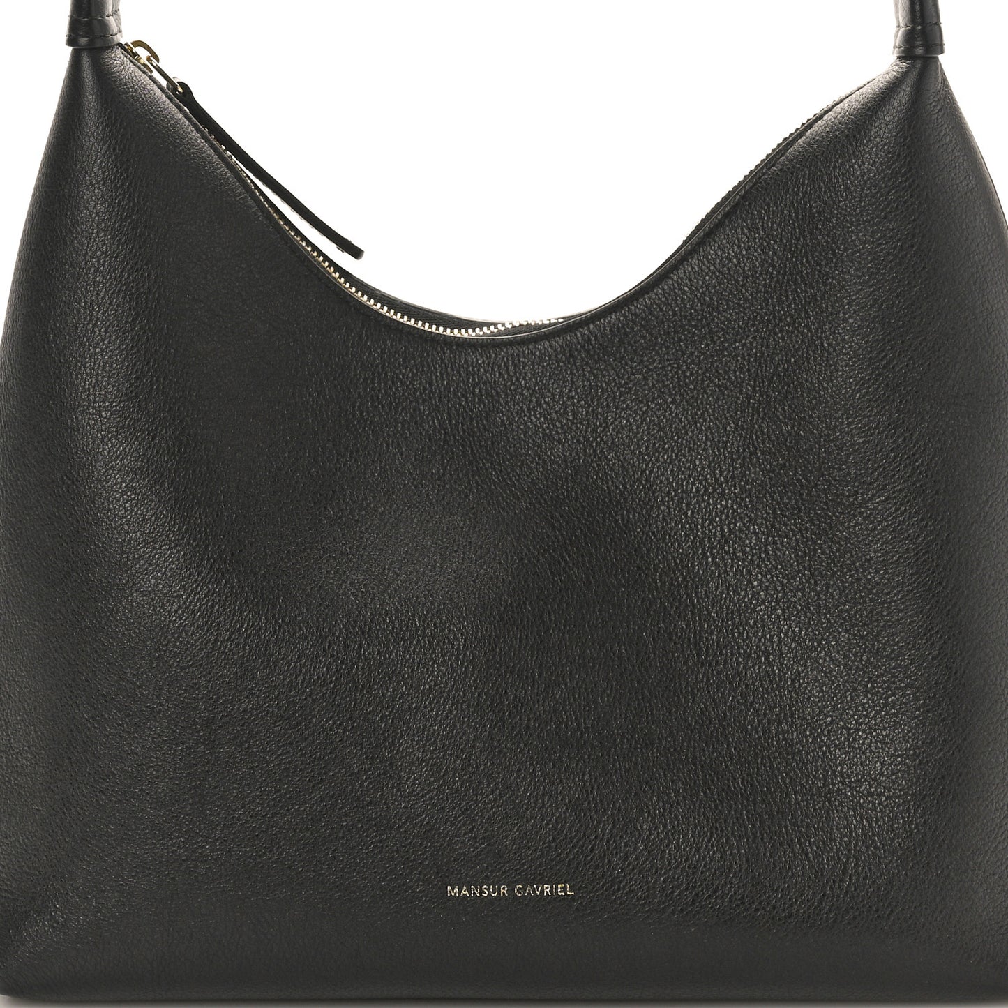 Calfskin Small Soft Candy Shoulder Bag Black