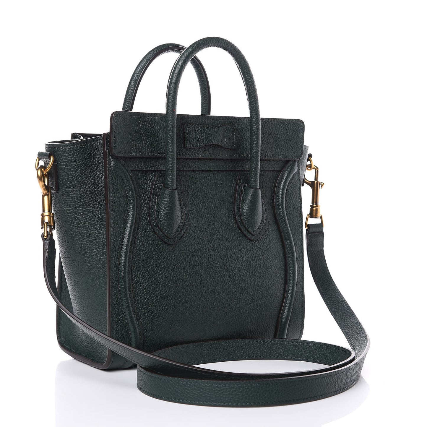 Drummed Calfskin Nano Luggage Amazone