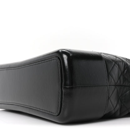 Chanel Aged Calfskin Quilted Maxi Gabrielle Hobo Black 10 of 10