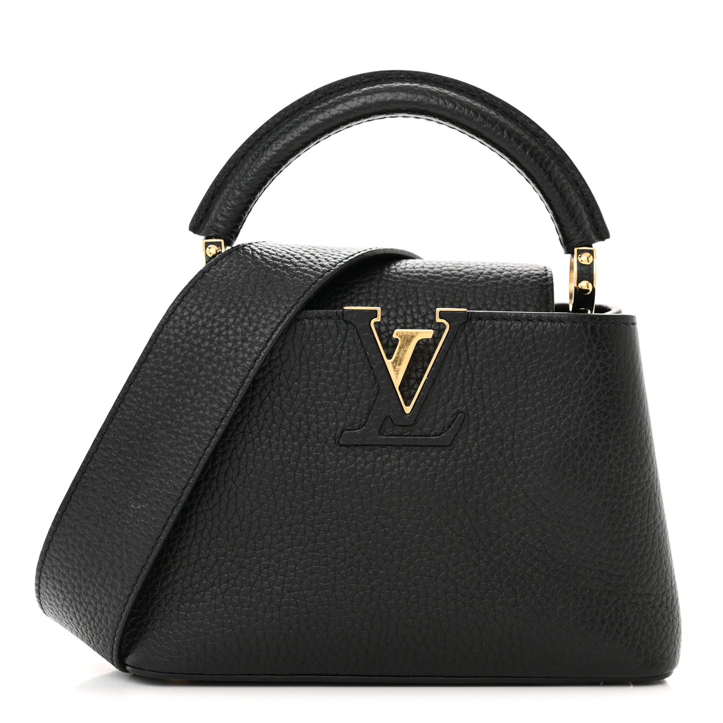 Taurillon Mini Capucines Black
