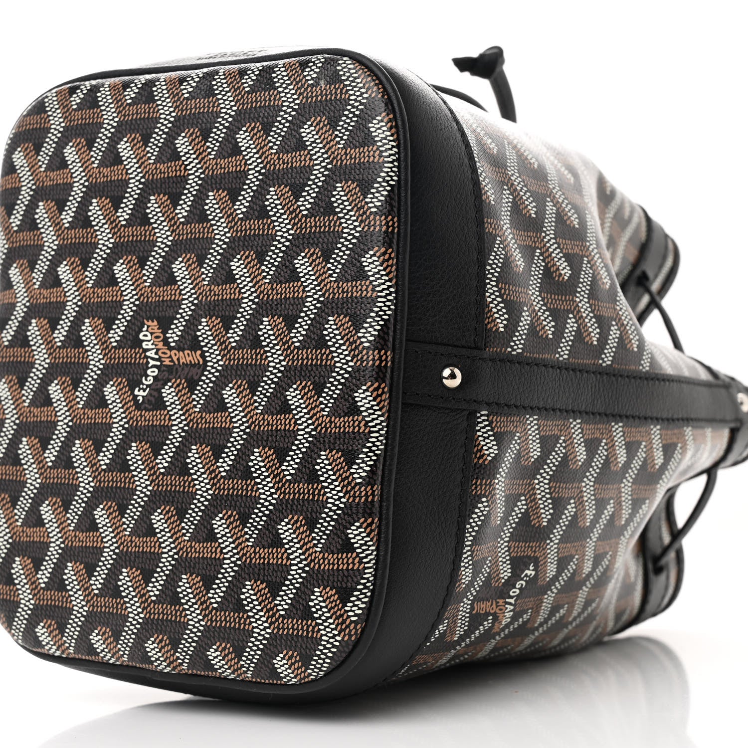 Goyard Goyardine Petit Flot Bucket Bag PM Black 10 of 10