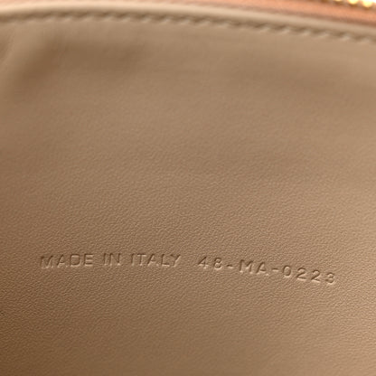 Christian Dior Metallic Lambskin Cannage Large Caro Daily Pouch Gold 7 of 8