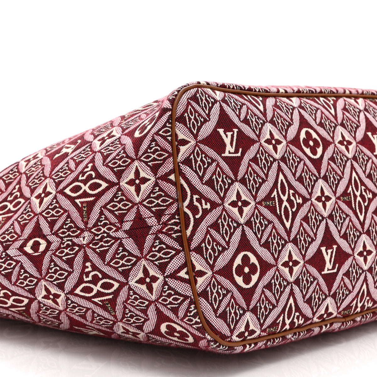 Louis Vuitton Jacquard Since 1854 Neverfull MM Bordeaux 9 of 10