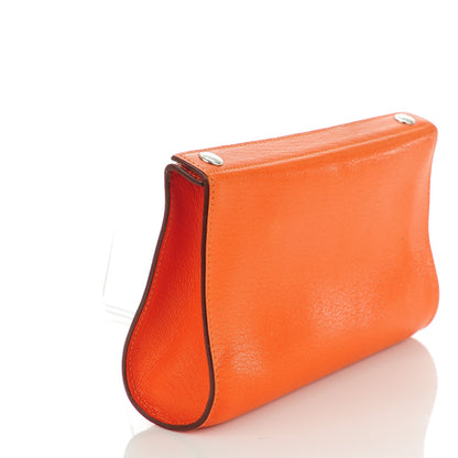 Hermes Chevre Mysore Karo GM Orange 3 of 9