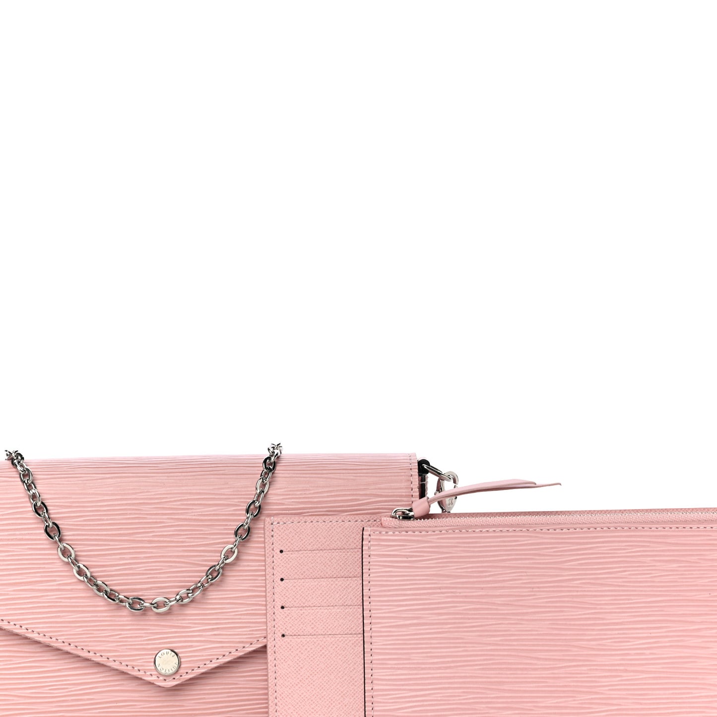 Epi Pochette Felicie Rose Ballerine