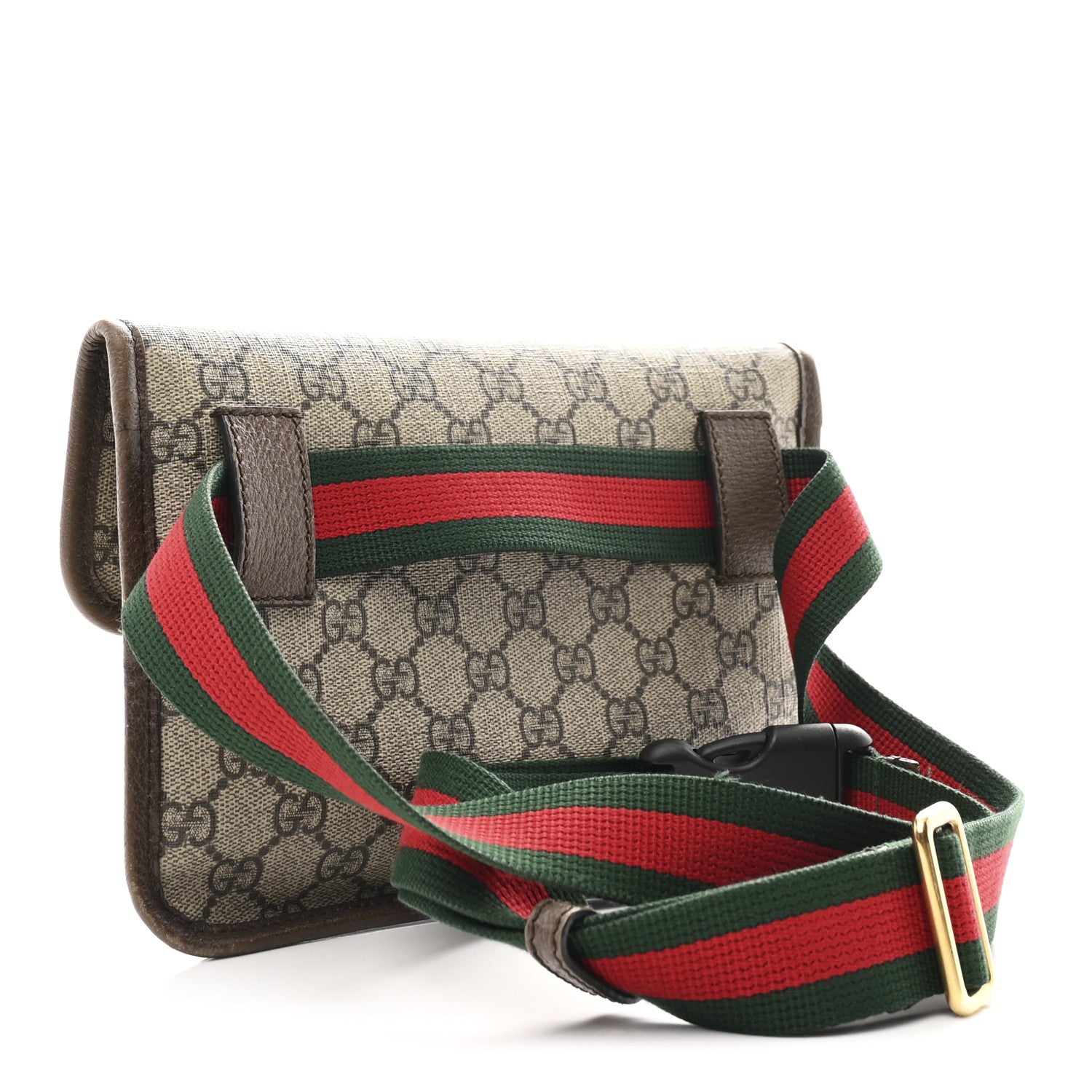 Gucci GG Supreme Monogram Neo Vintage Web Belt Bag Brown 3 of 10