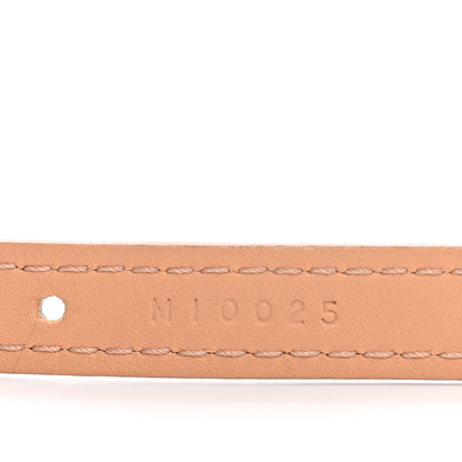 Louis Vuitton Vernis Triple Tour Bracelet Noisette 5 of 6