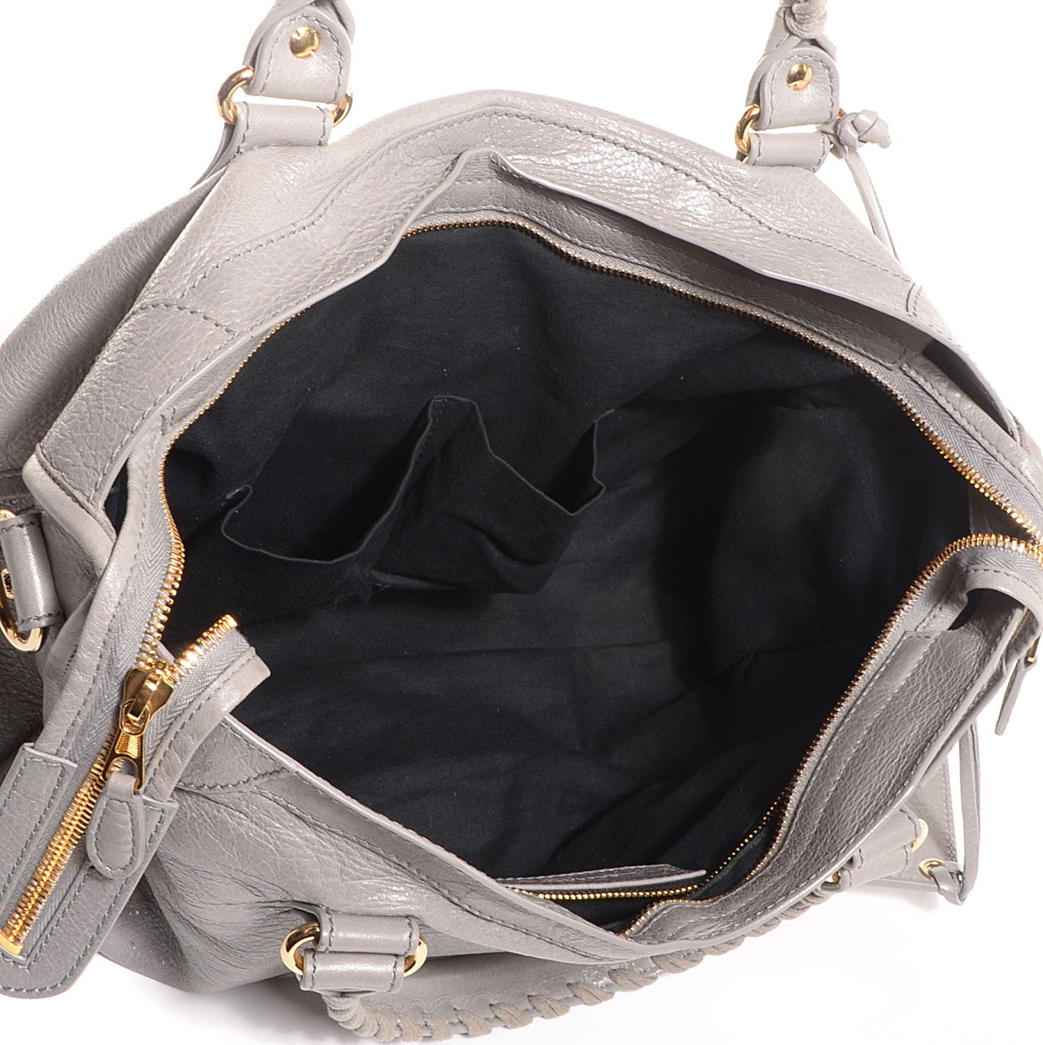 Balenciaga Agneau Giant 12 Gold Hardware City Gris Pyrite 5 of 12