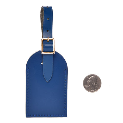Louis Vuitton Calfskin Luggage Tag Blue 2 of 3