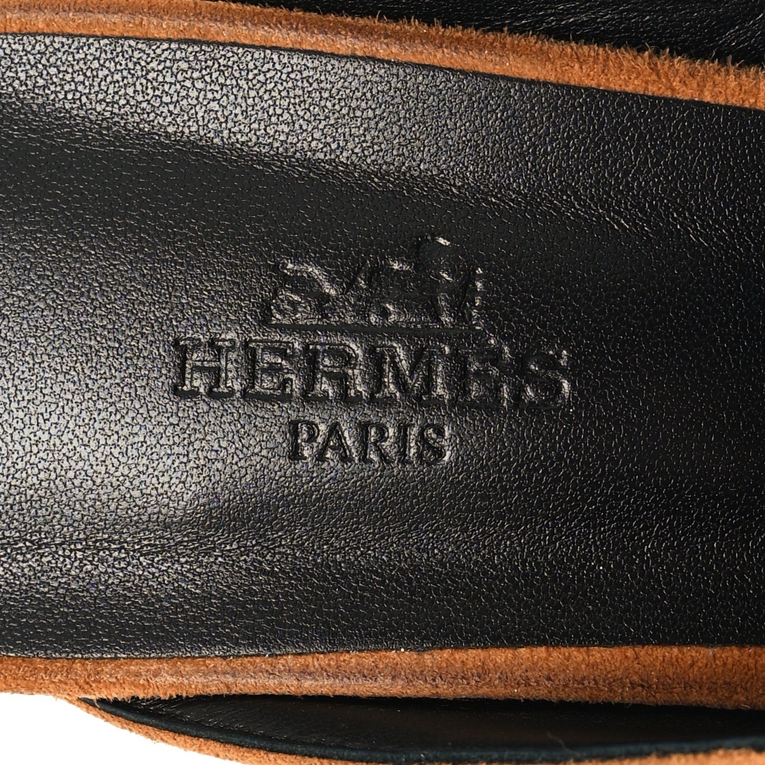 Hermes Suede Goatskin Flore 60 Mules 40 Brun Amourette 8 of 9