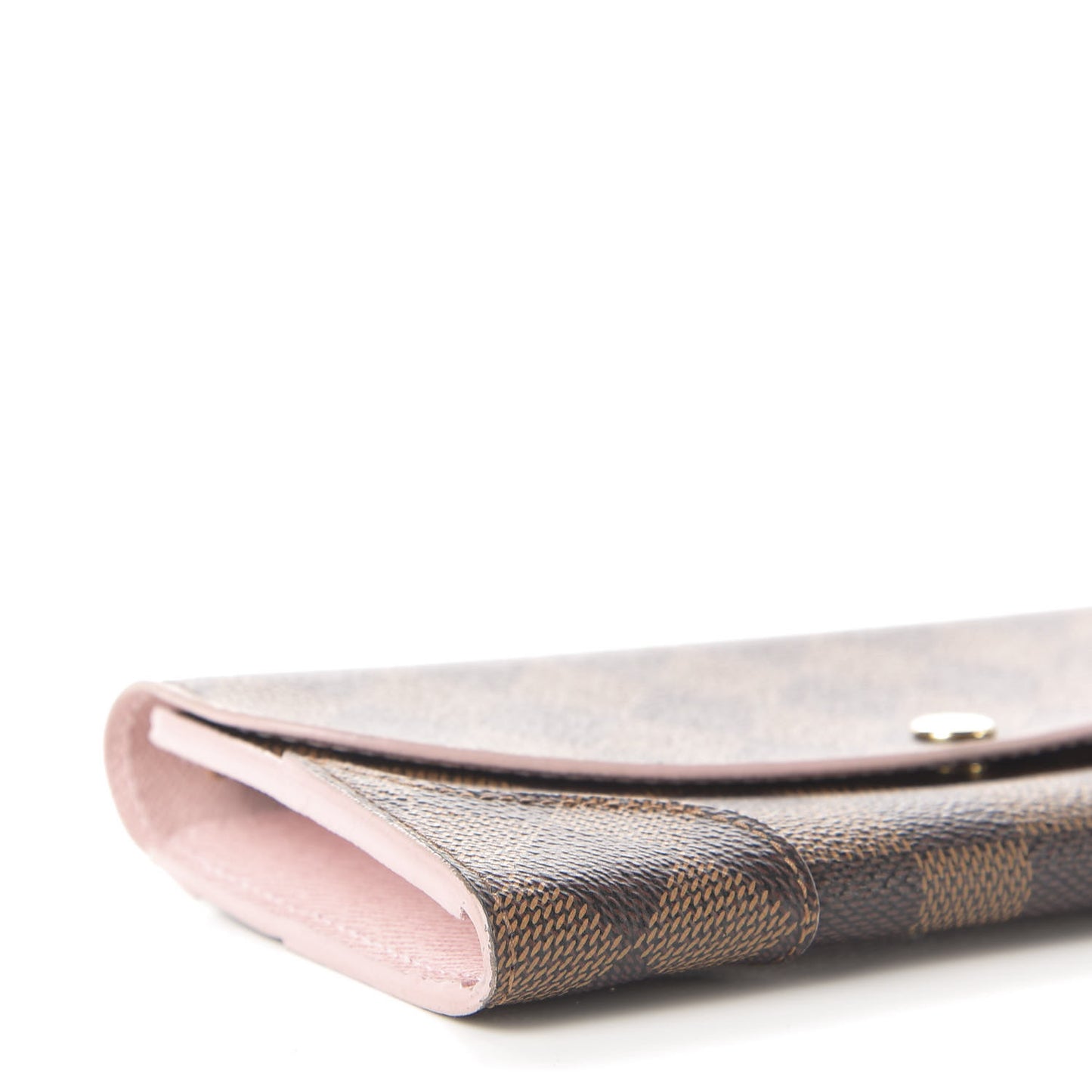 Damier Ebene Caissa Wallet Rose Ballerine