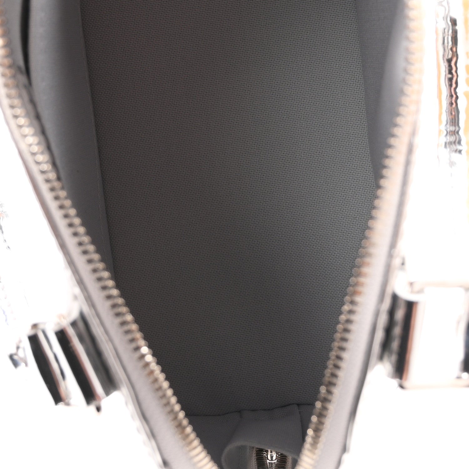 Louis Vuitton Monogram Miroir Alma BB Silver 4 of 9