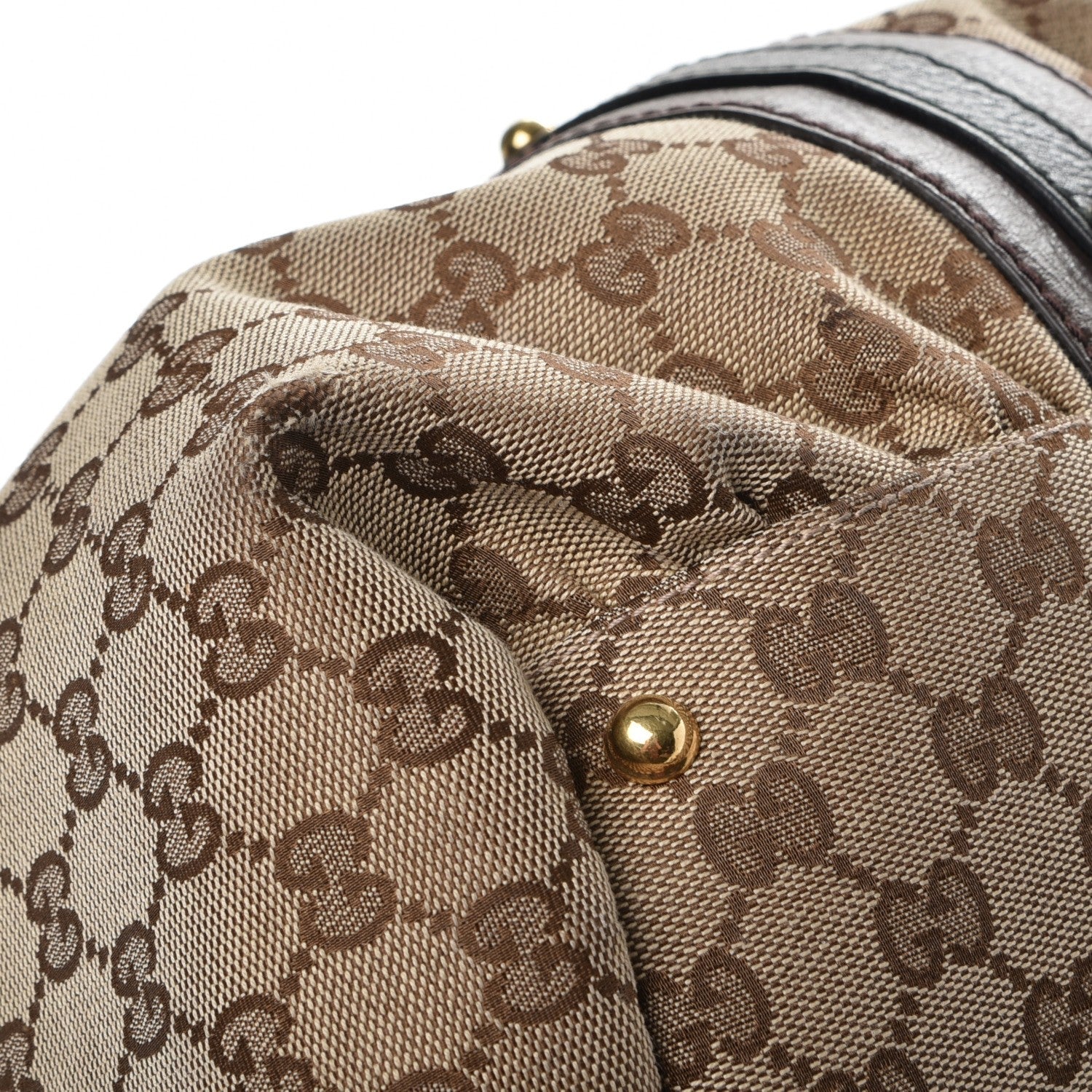 Gucci Monogram Medium Interlocking Icon Tote Dark Brown 10 of 13