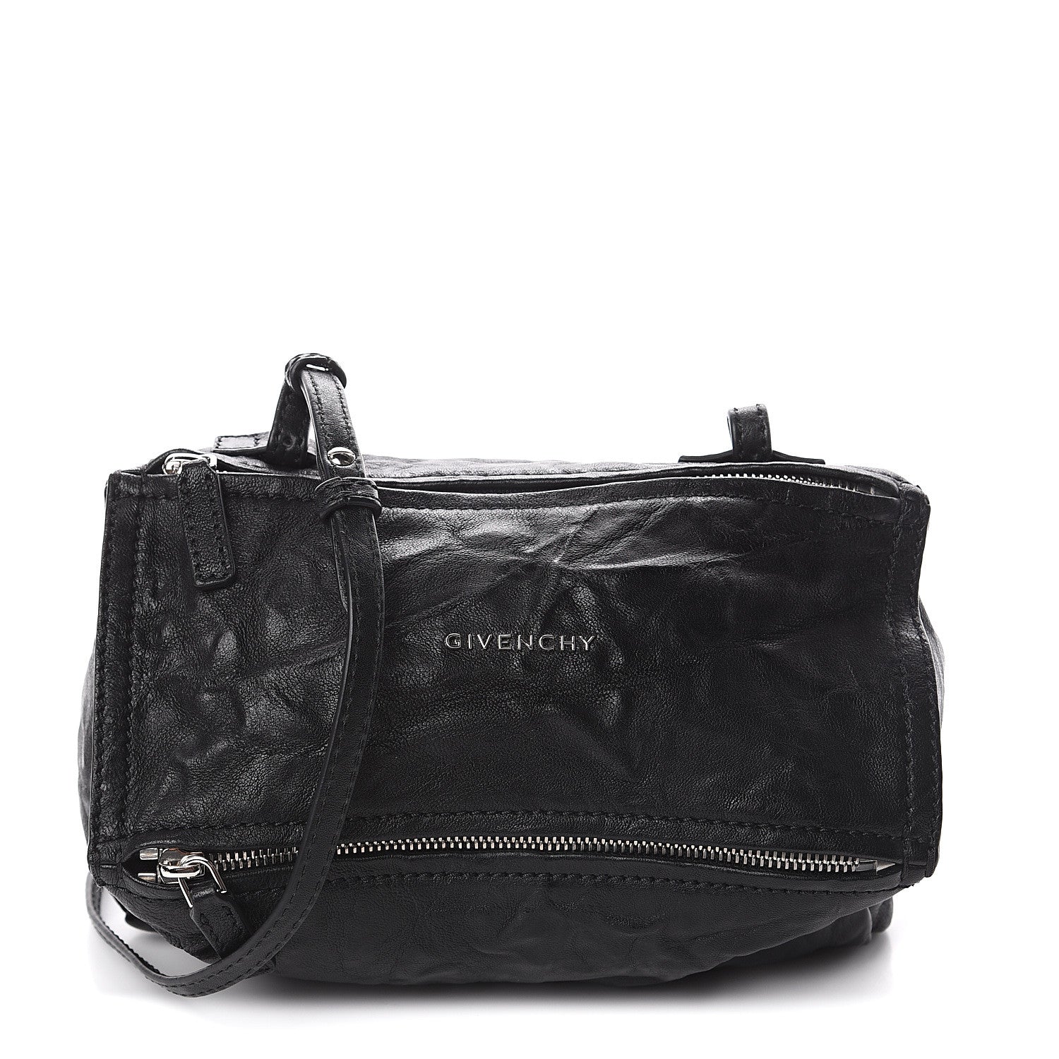 Givenchy Tumbled Sheepskin Mini Pandora Black 1 of 8